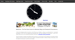 Desktop Screenshot of matsclock.com